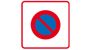 Panneau zone stationnement