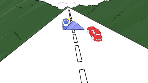 contrôle rabattement dépassement