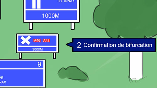 confirmation birfurcation autoroute confirmation birfurcation autoroute