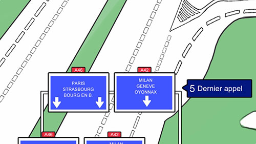 dernier appel panneau autoroute dernier appel panneau autoroute