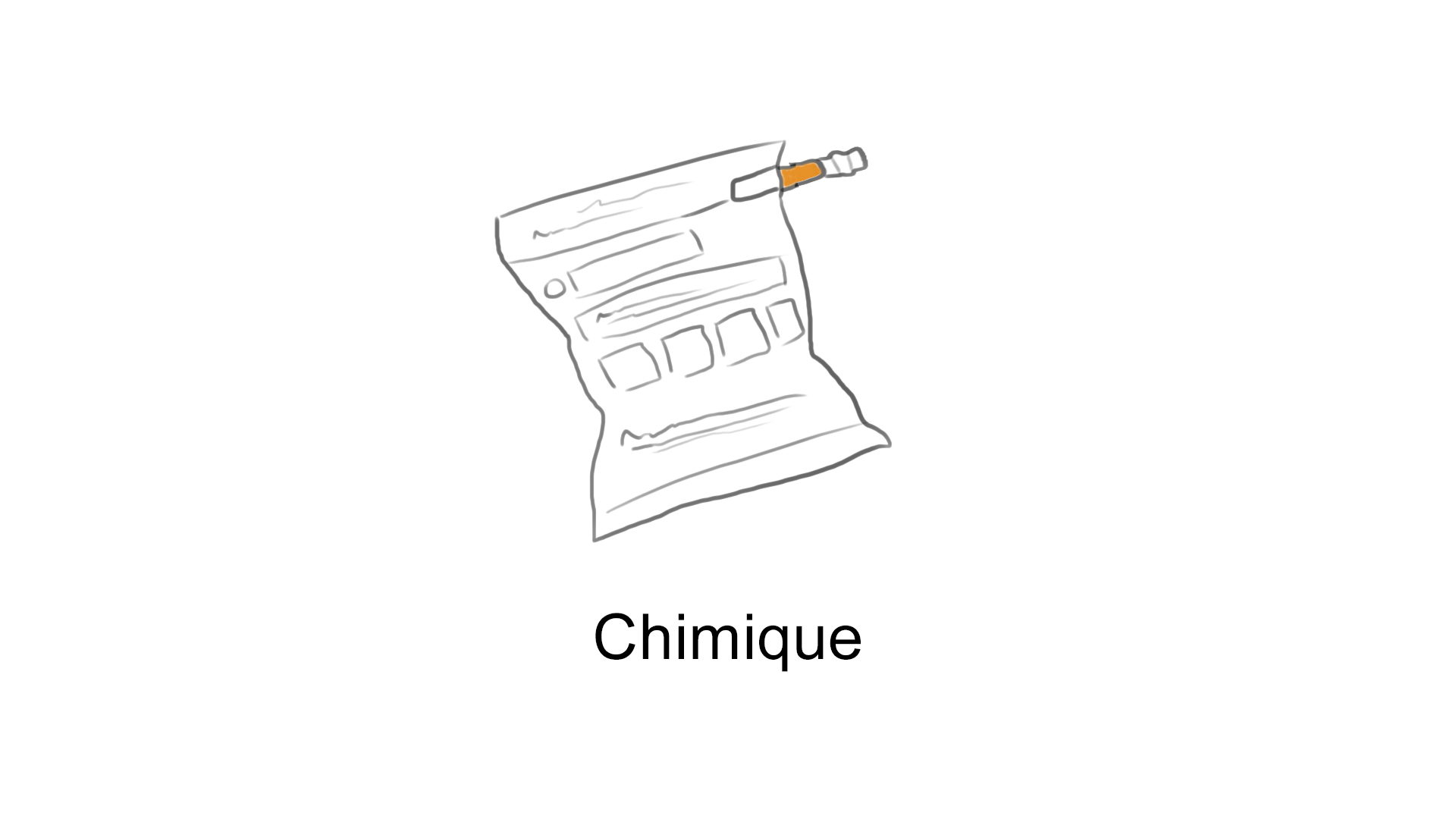 éthylotest chimique orange