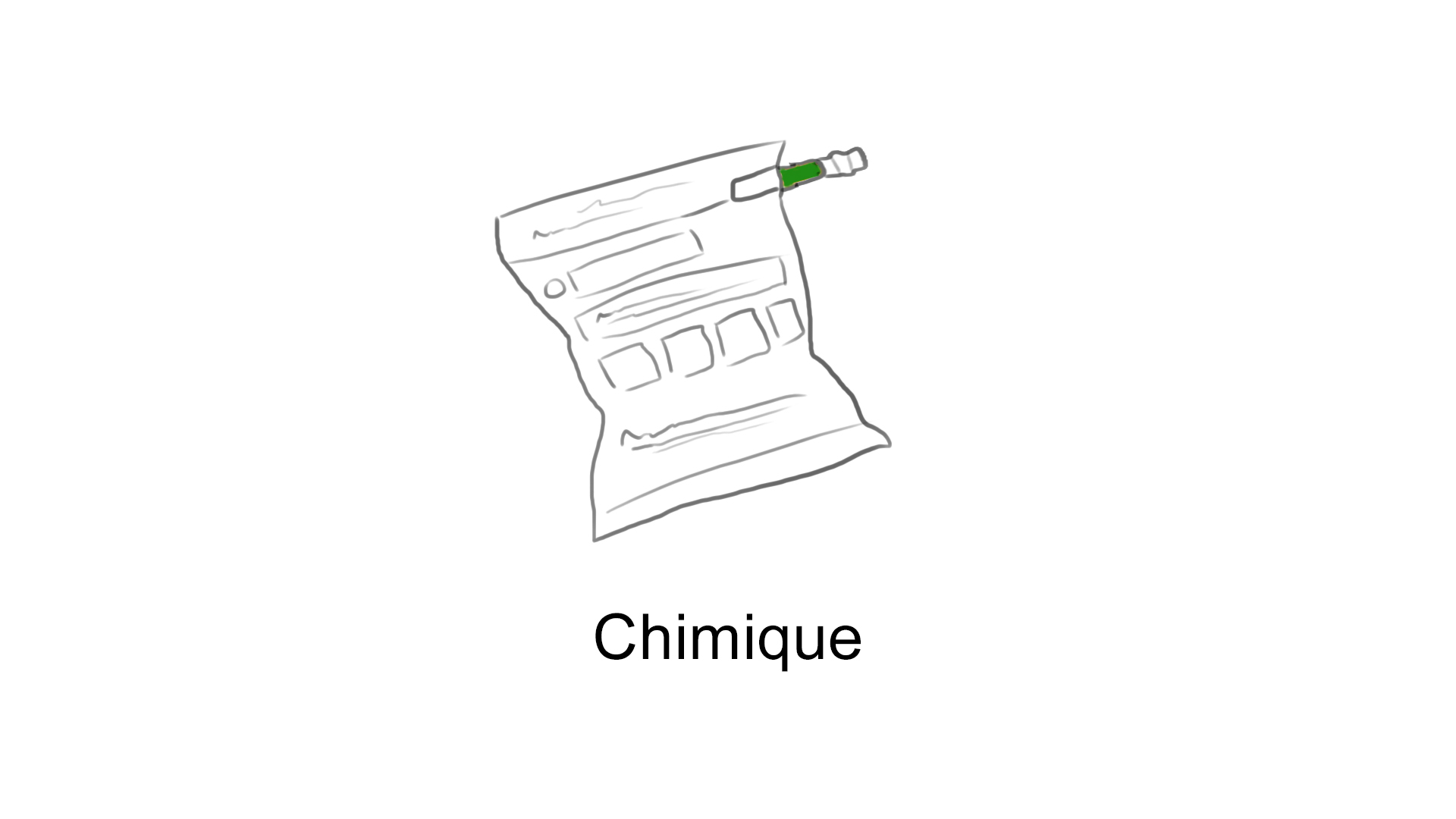 éthylotest chimique vert