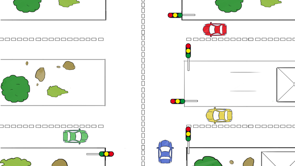 Feu orange clignotant : signification et sécurité routière