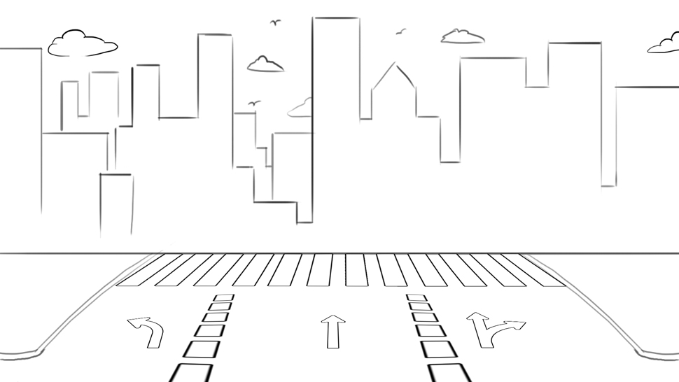 choix des voies à une intersection