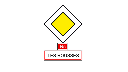 panneau de priorité losange 4 panneau de priorité losange 4