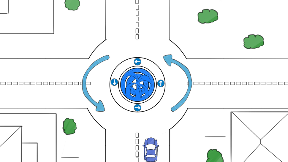 Difference Rond Point Et Carrefour Sens Giratoire Carrefour à sens giratoire et rond-point